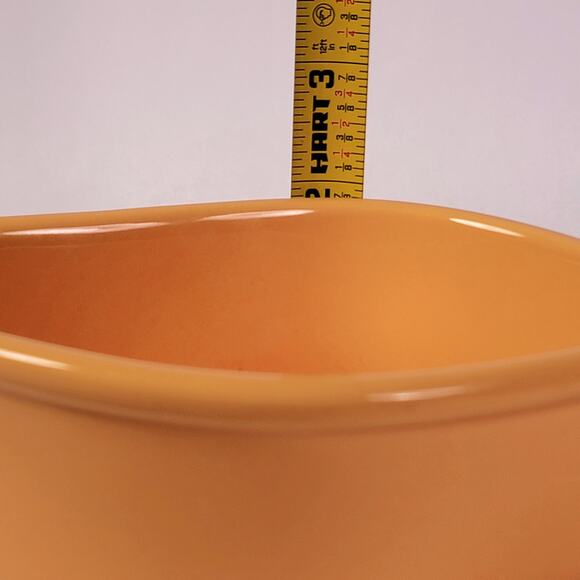 Chantal Ramekin Leaf 12-Ounce Bakeware Baking Dish Orange Enamel 93-LO15 Setof 3 - Picture 10 of 10